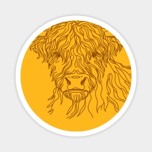 Highland Hairy Coo Magnet